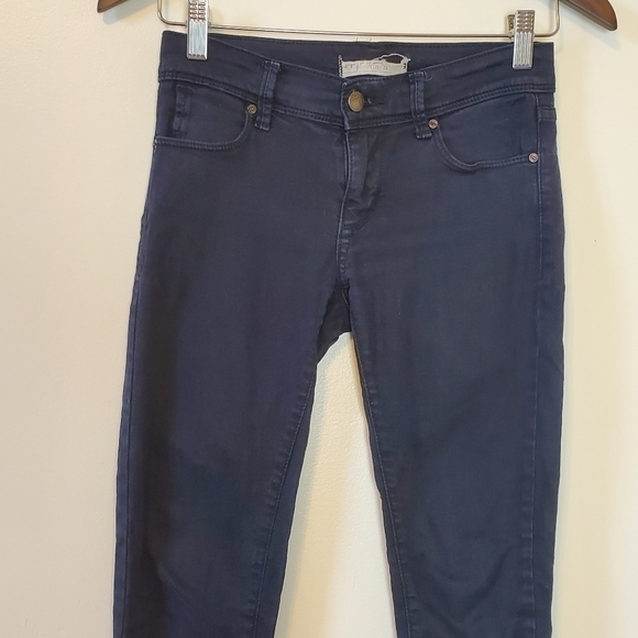𝅺FREE People crop skinny denim jeans sz 24 - Picture 4 of 6